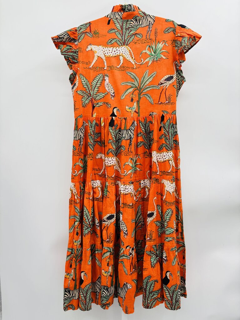 Lilbelle Maxi Dress Orange L