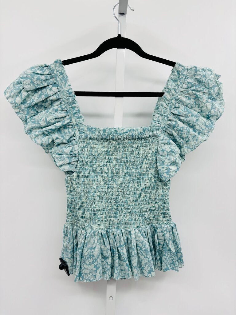 Love The Label Top Blue S