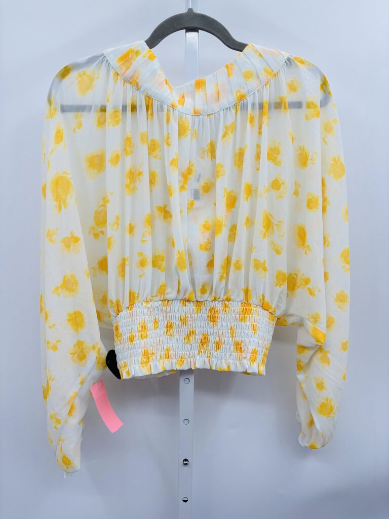 Mystree Blouse Yellow S