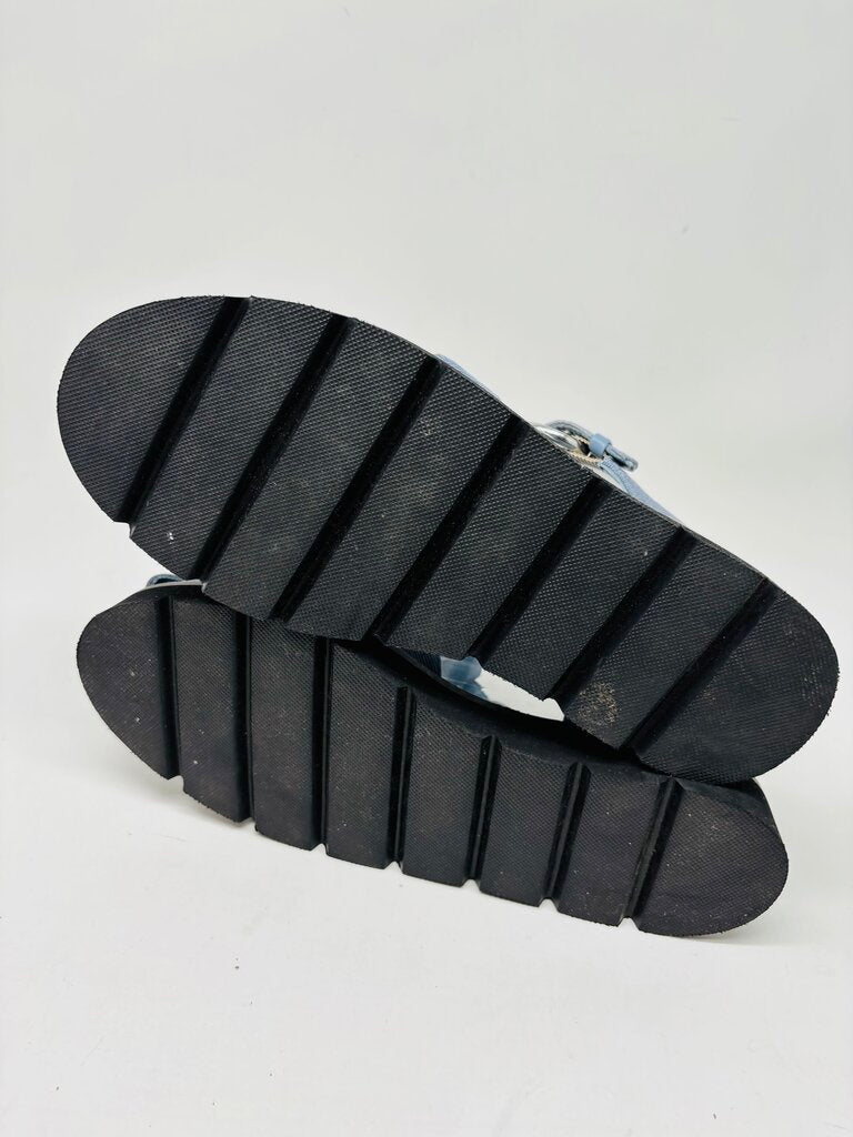 Anthropologie Sandals Denim 6.5