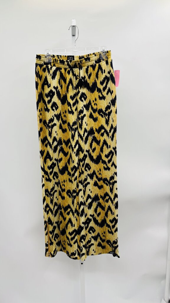Care Tucker Pants Wide Leg Yellow L