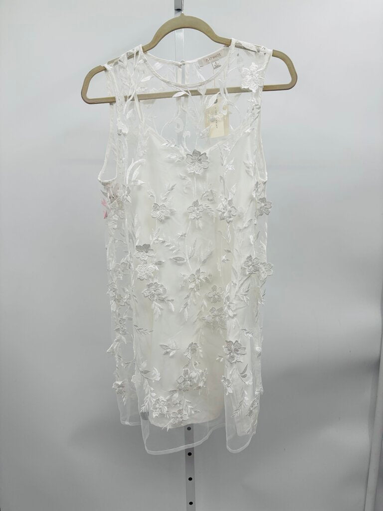 Flat White Dress White S