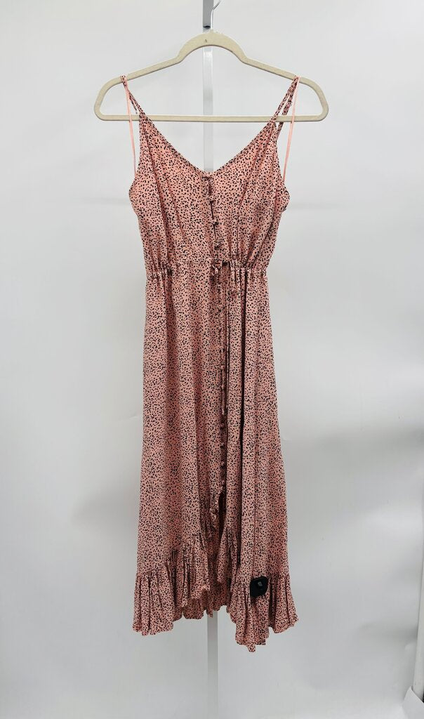 Rails Maxi Dress Pink Black M