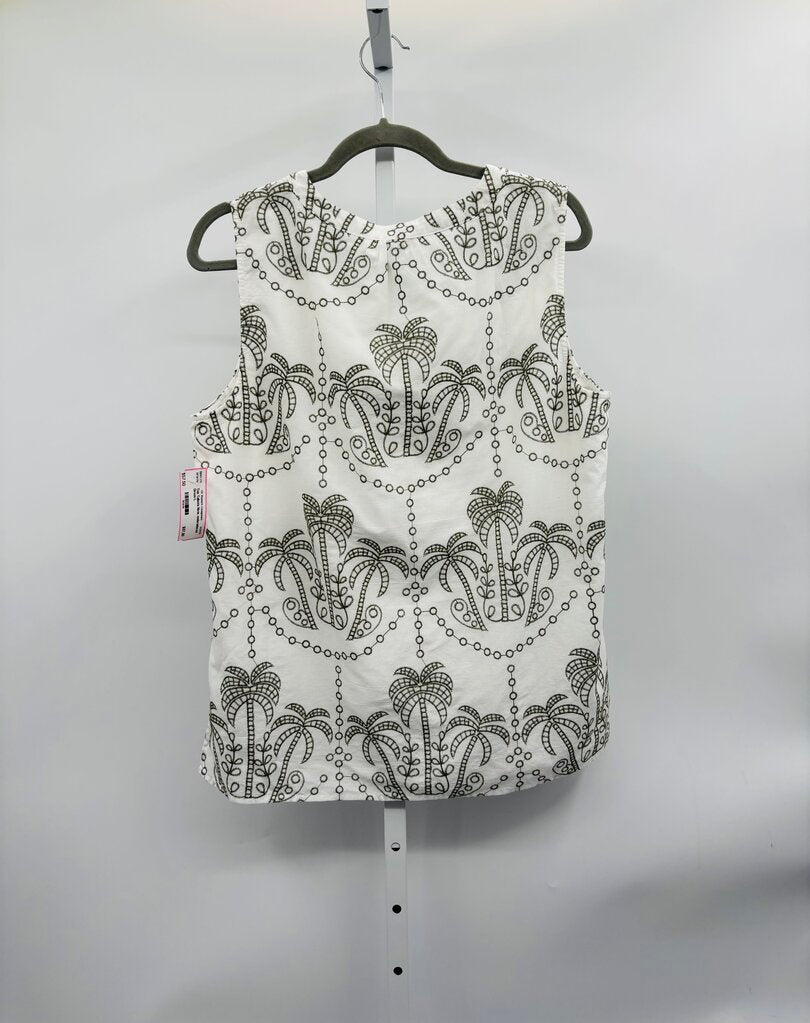 Talbots Top Green L