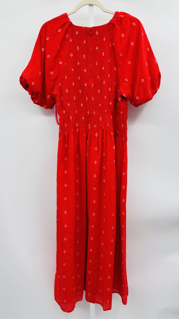 J. Crew Maxi Dress Red L