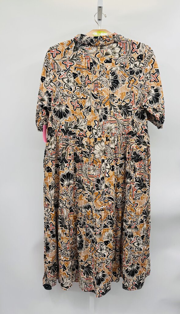 Maye Maxi Dress Plus Orange 3X