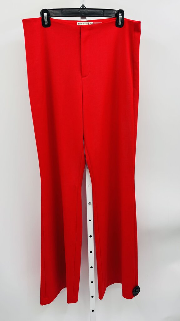 Alice + Olivia Pants Red M