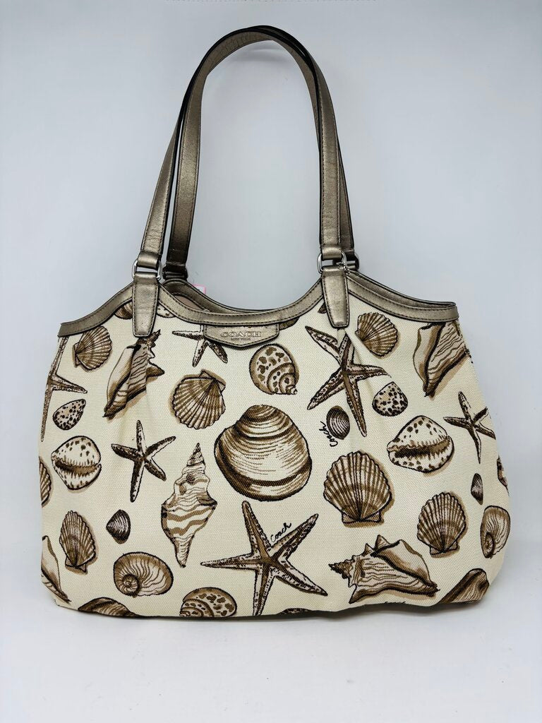 Coach Handbag Beige