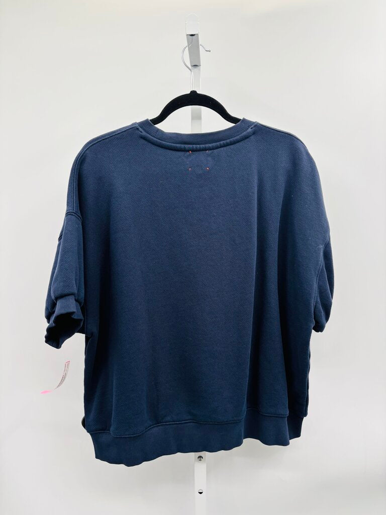 Hunter Bell Sweatshirt Navy Blue L