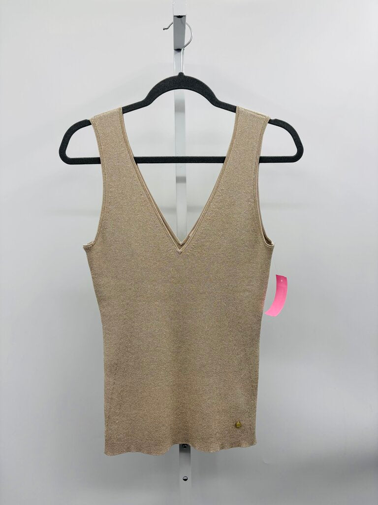 Ted Baker Tank Tan/Gold M