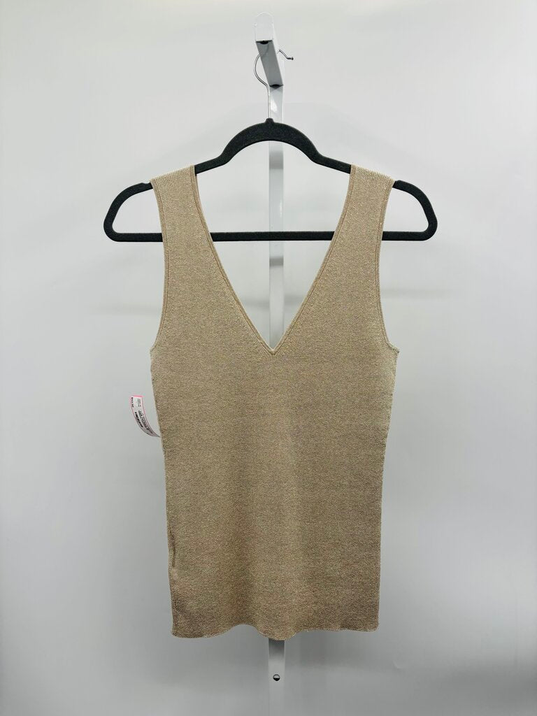 Ted Baker Tank Tan/Gold M