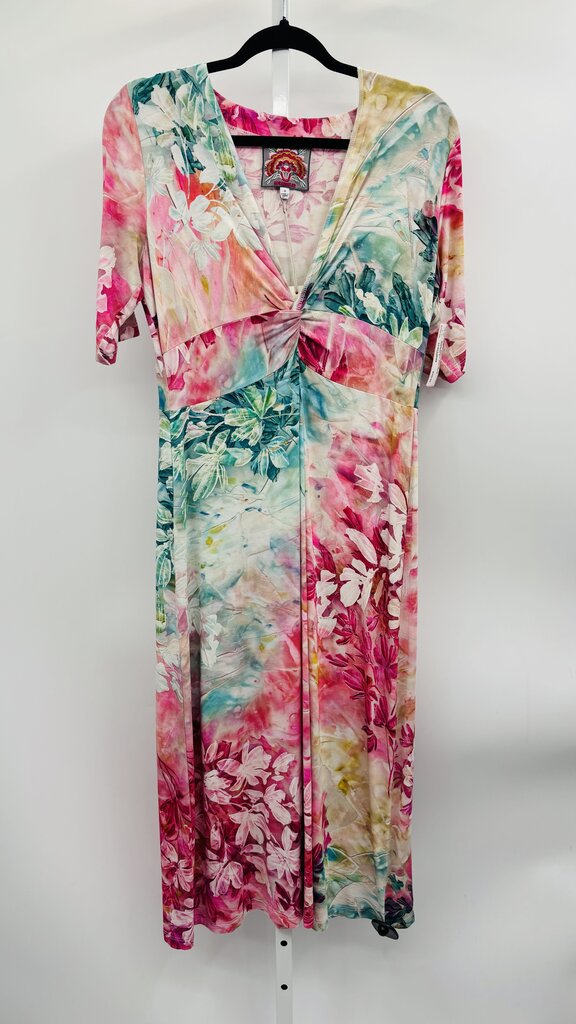 Johnny Was Dress Pink/Multi S