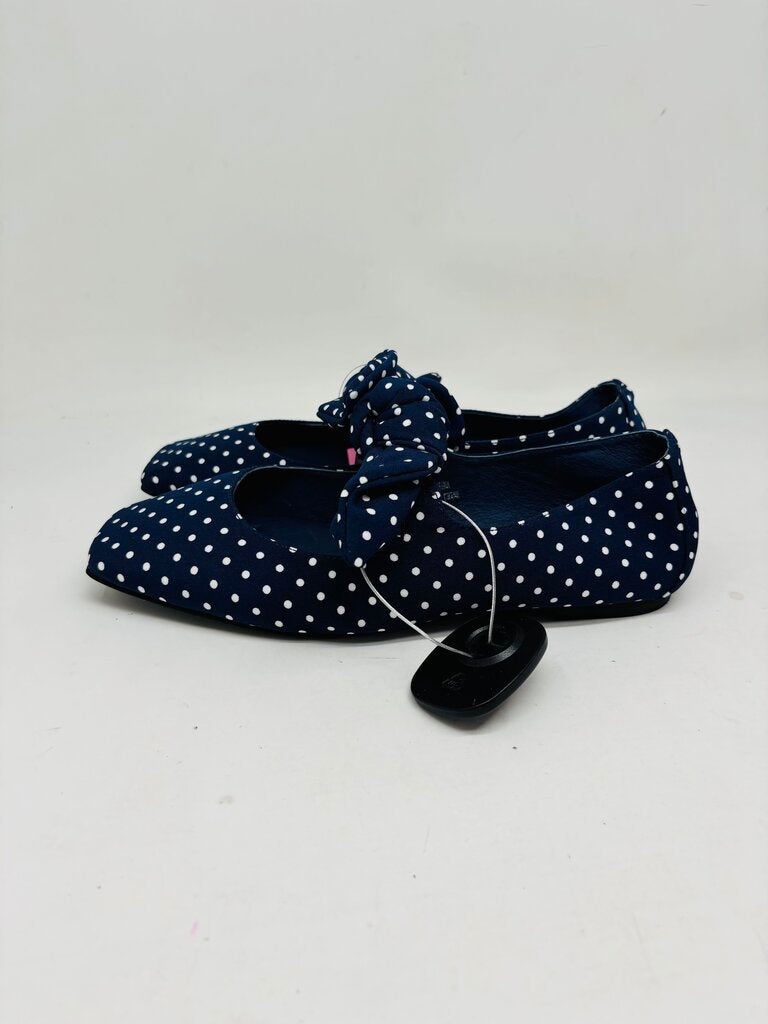 Jeffrey Campbell Flats Navy Blue 8