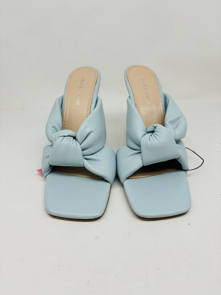 Azalea Wang Heels Blue 8.5