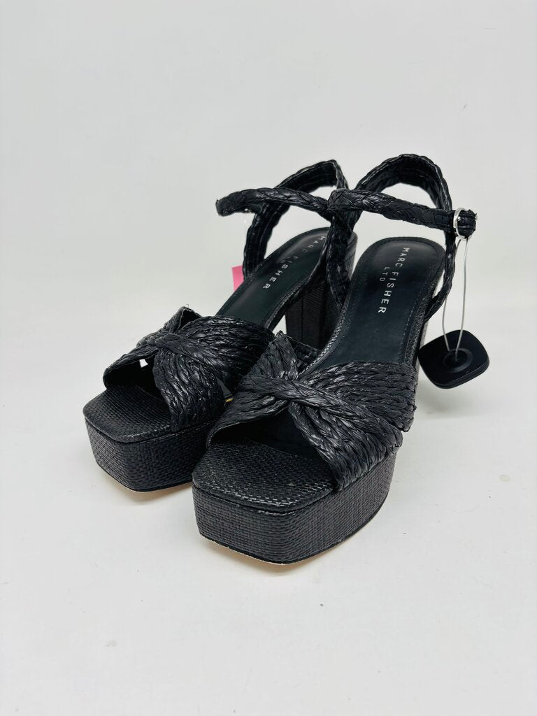 Marc Fisher Sandals Blacl 8.5