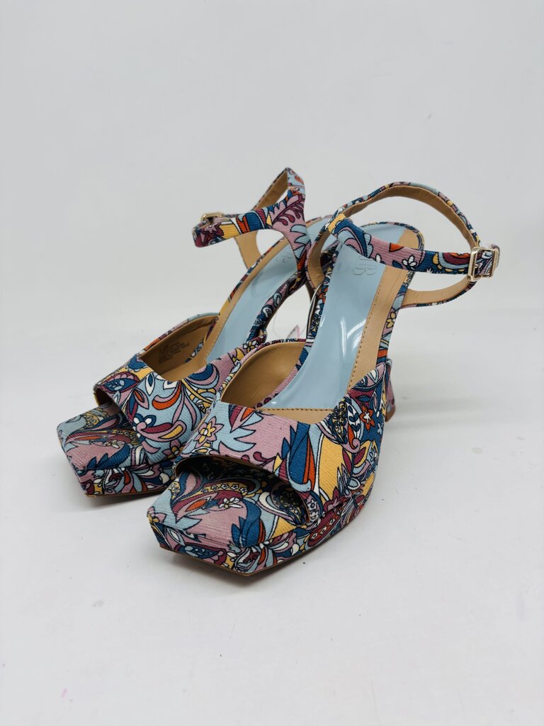 Gianni Bini Heels Blue Multi 8.5