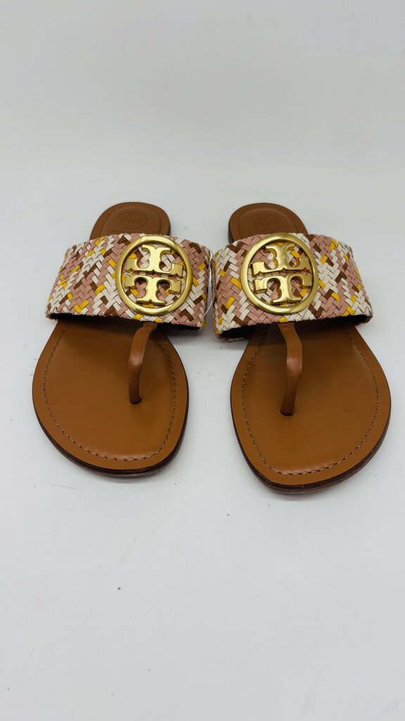 Tory Burch Sandals Tan/White 9.5