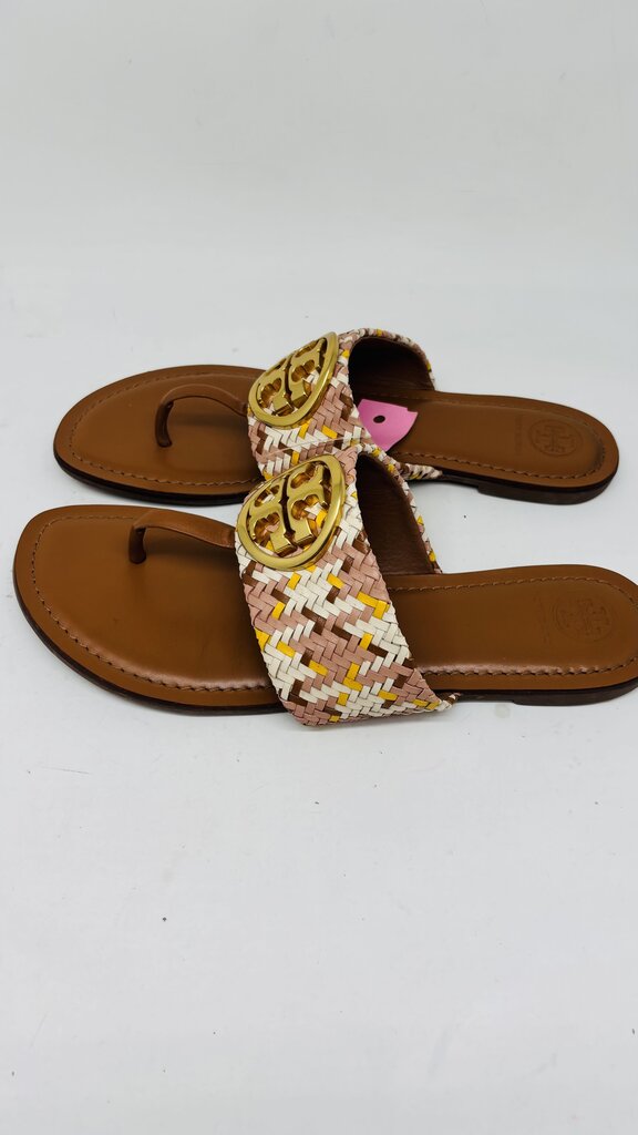Tory Burch Sandals Tan/White 9.5