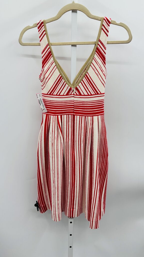 Postage Stamp Dress Red/White 0