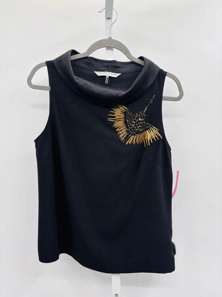 Trina Turk Blouse Black M
