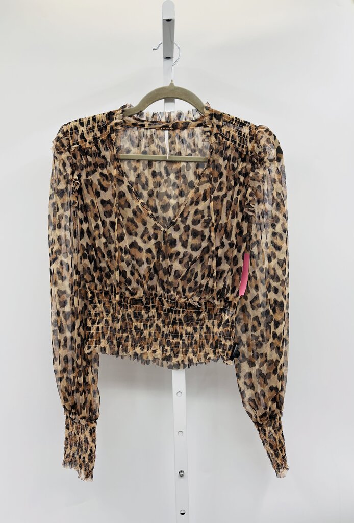 Free People Top Brown XS
