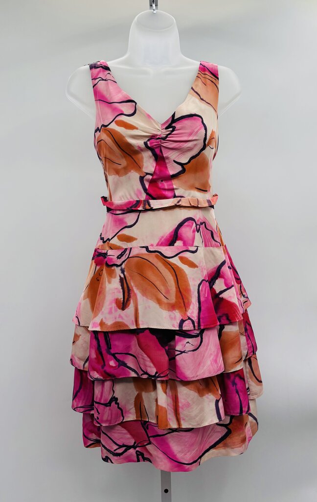 Moulinette Soeurs Dress Tan/Orange 4