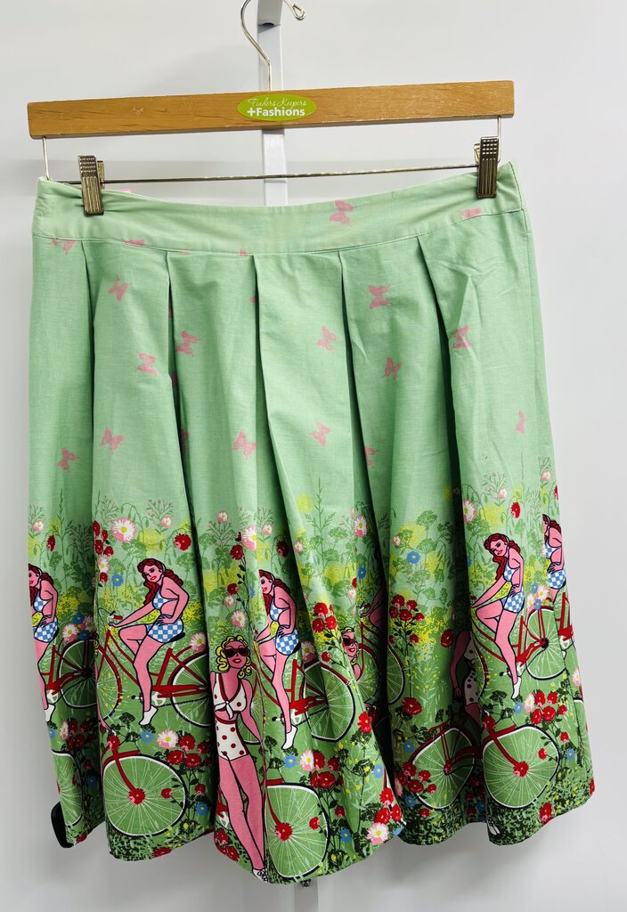 Skirt Teal Green XXL
