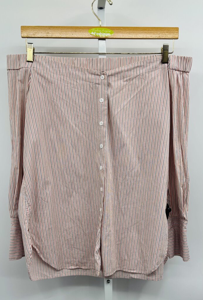 Worth Blouse White/Orange
