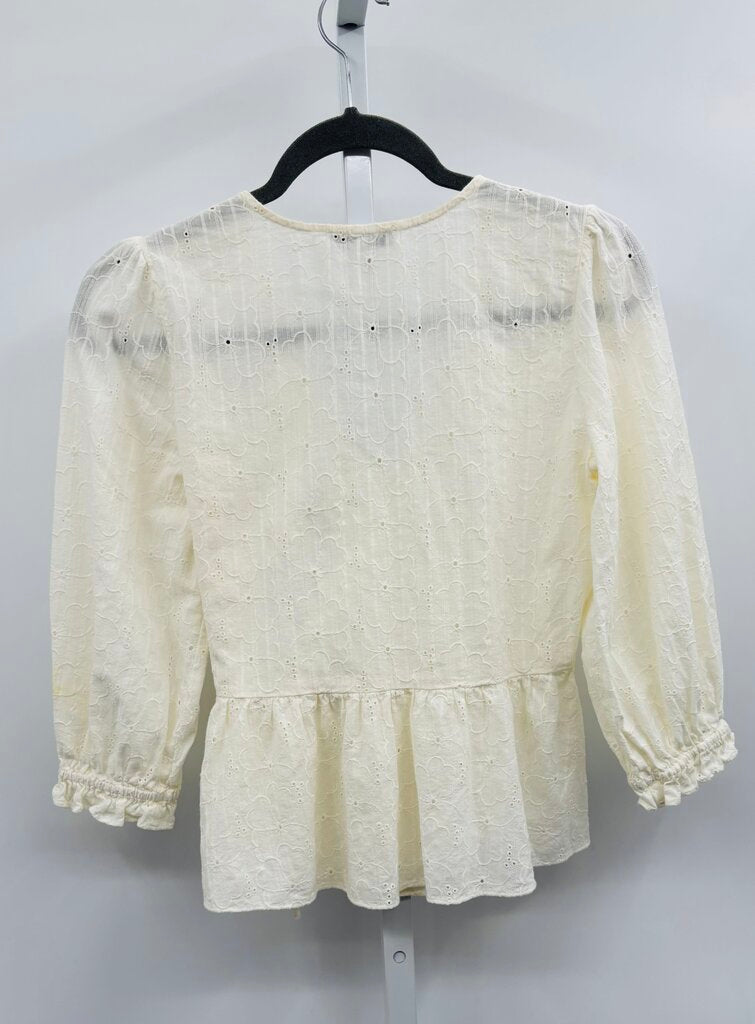 Madewell Blouse Off-White XXS