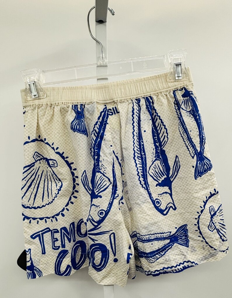 Farm Shorts Tan/Blue XS