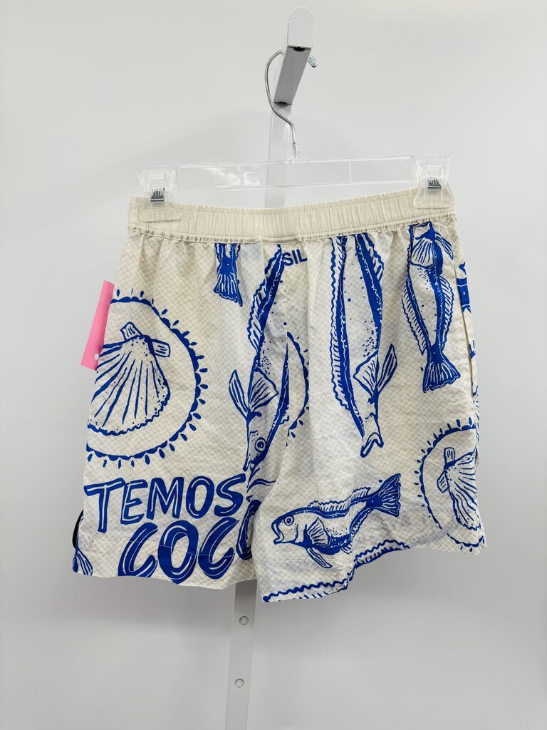 Farm Shorts Tan/Blue XS