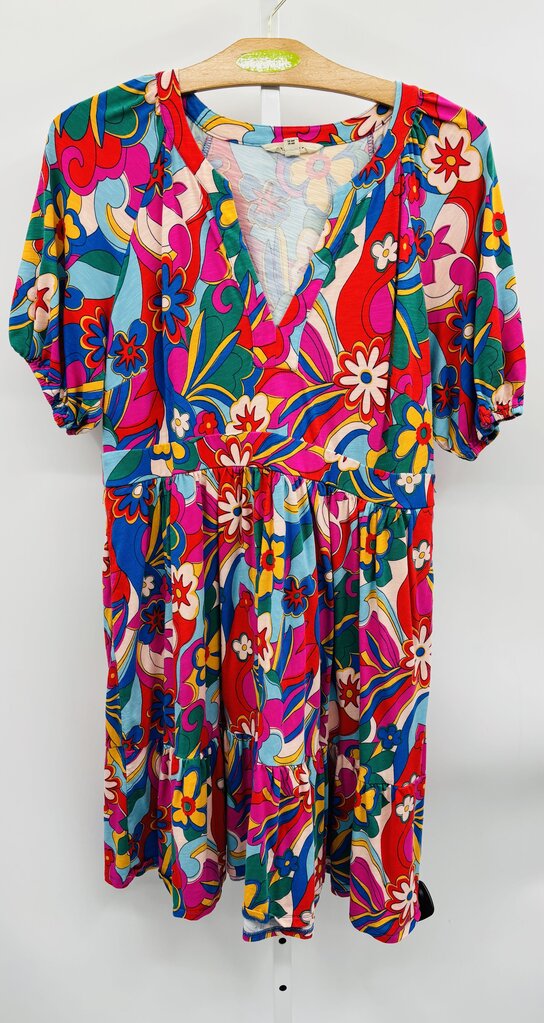 Boden Dress Plus Red/Pink 16/18