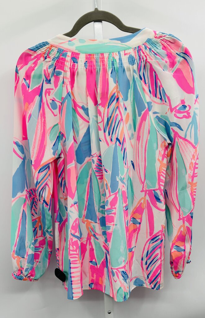 Lilly Pulitzer Blouse Pink/Green M