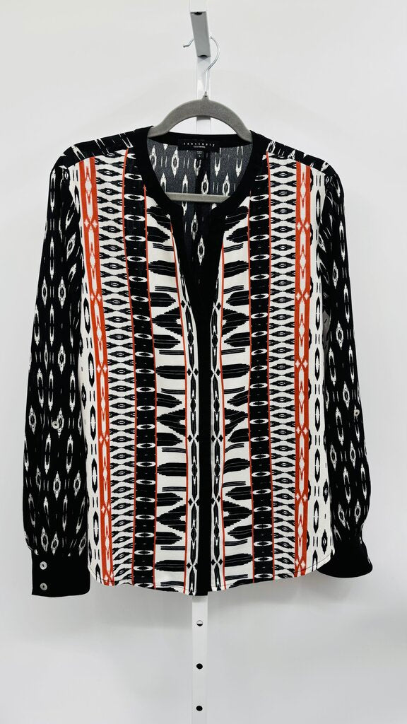 Sanctuary Top Black/White L