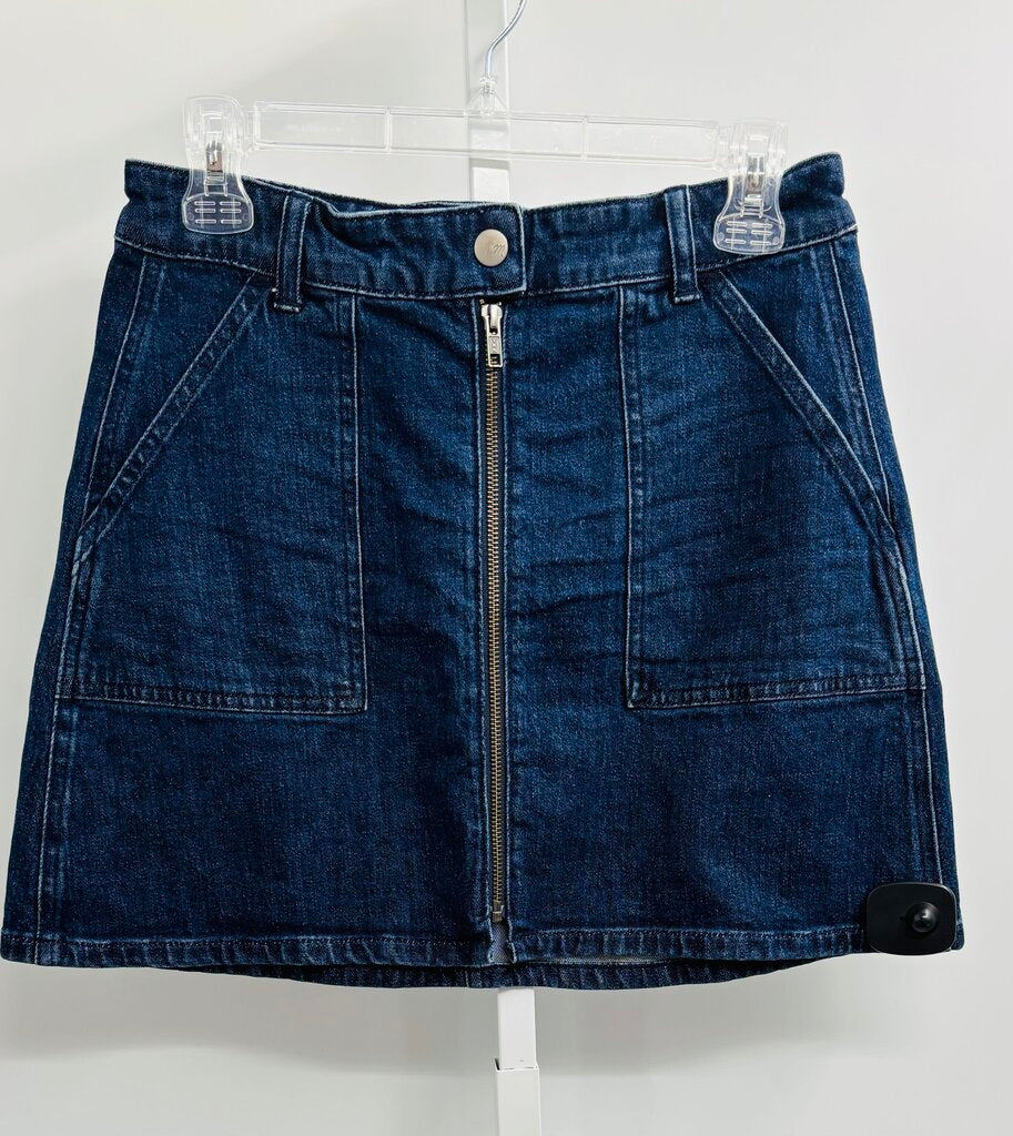 Madewell Skirt Mini Blue 4
