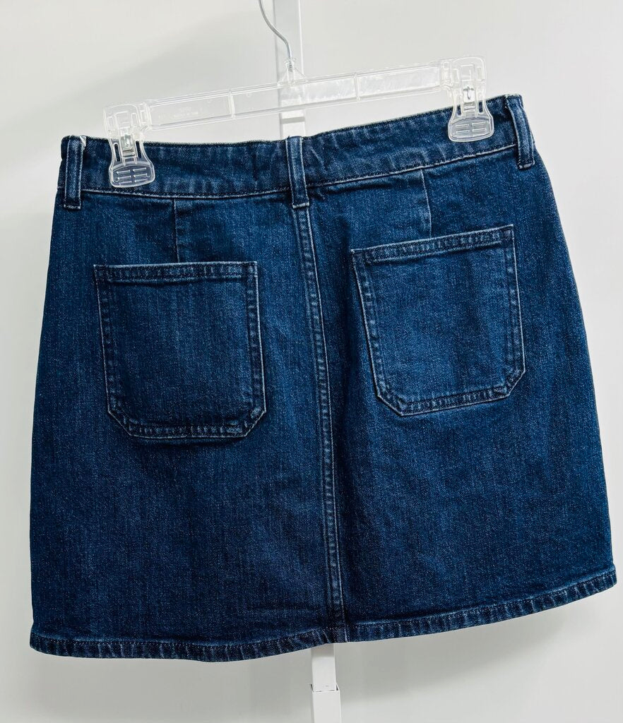 Madewell Skirt Mini Blue 4
