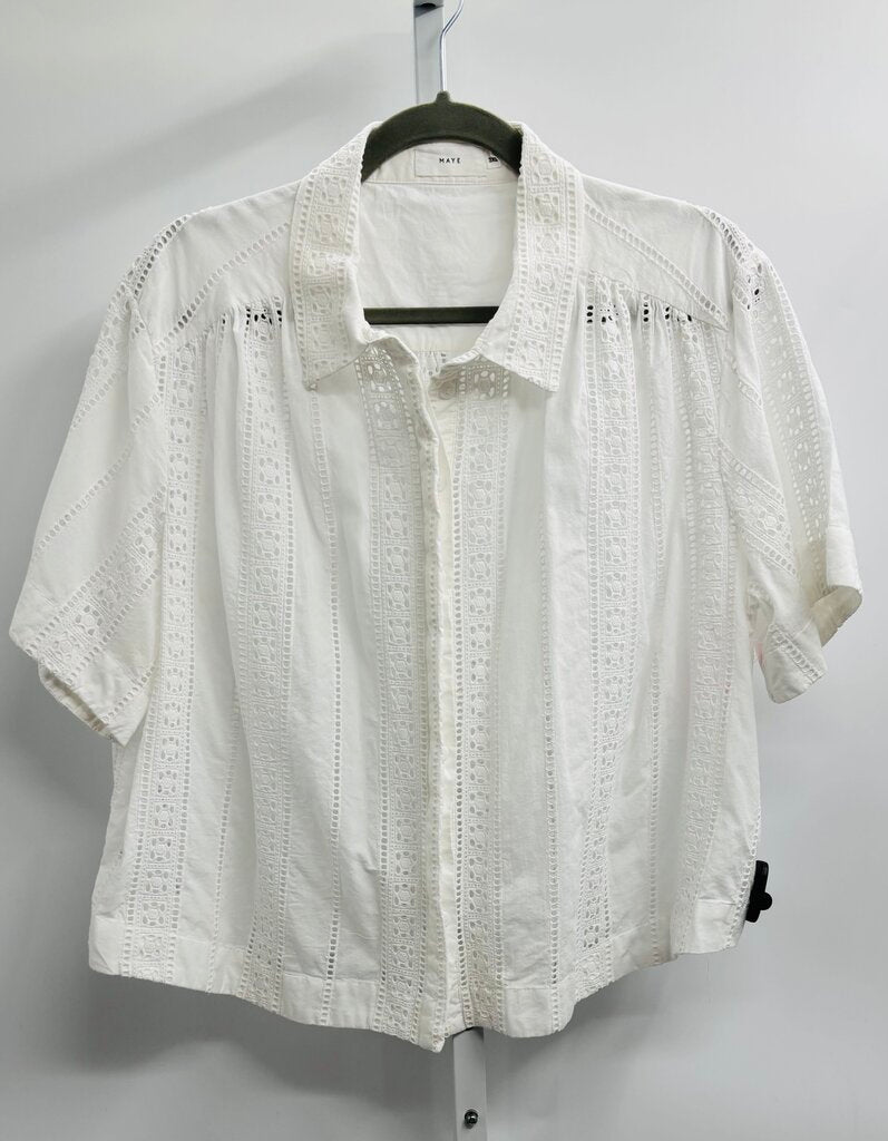Maye Blouse White 3X