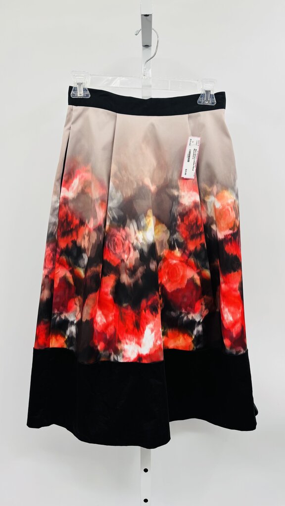 Closet London Skirt Black/Red 4