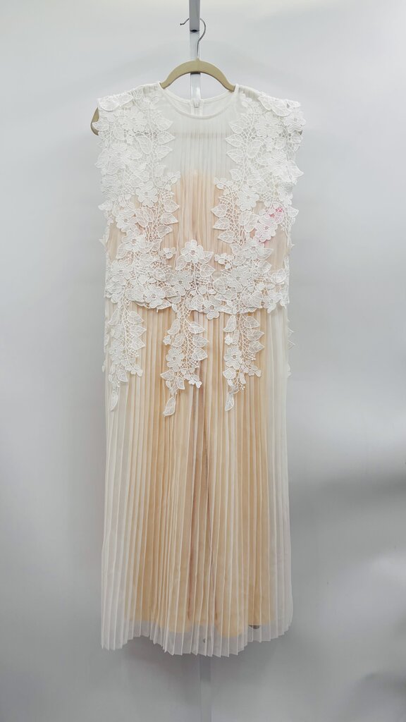 Easel Formal Dress White S
