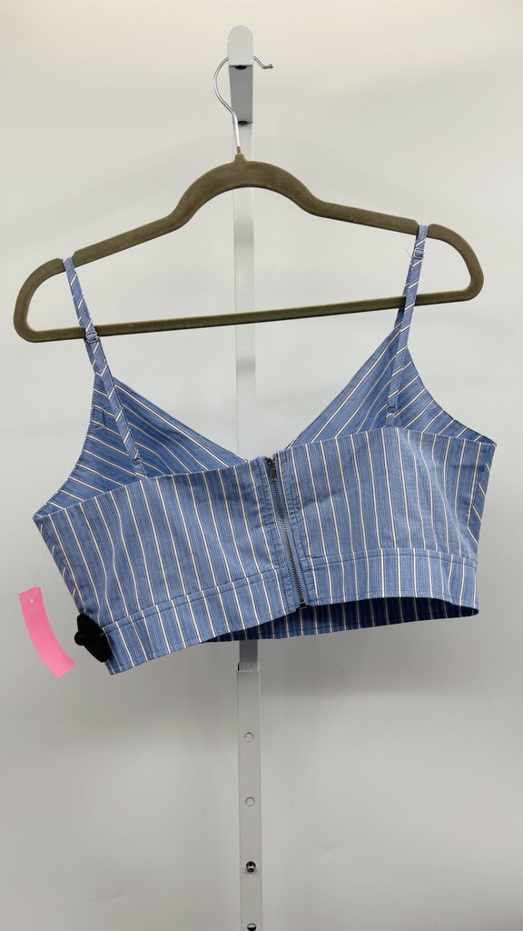 Moon River Crop Top Blue L