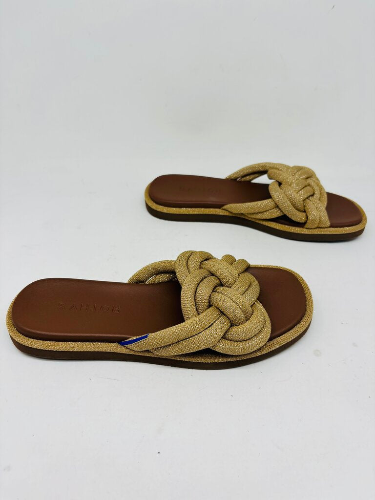 Rothy's Sandals Gold 6