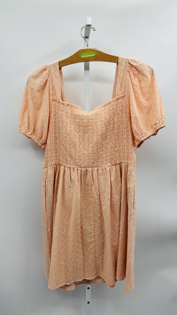 BaeVely Dress Plus Peach 2X