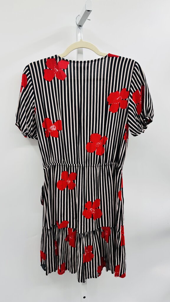 Madewell Dress Black/Red 0
