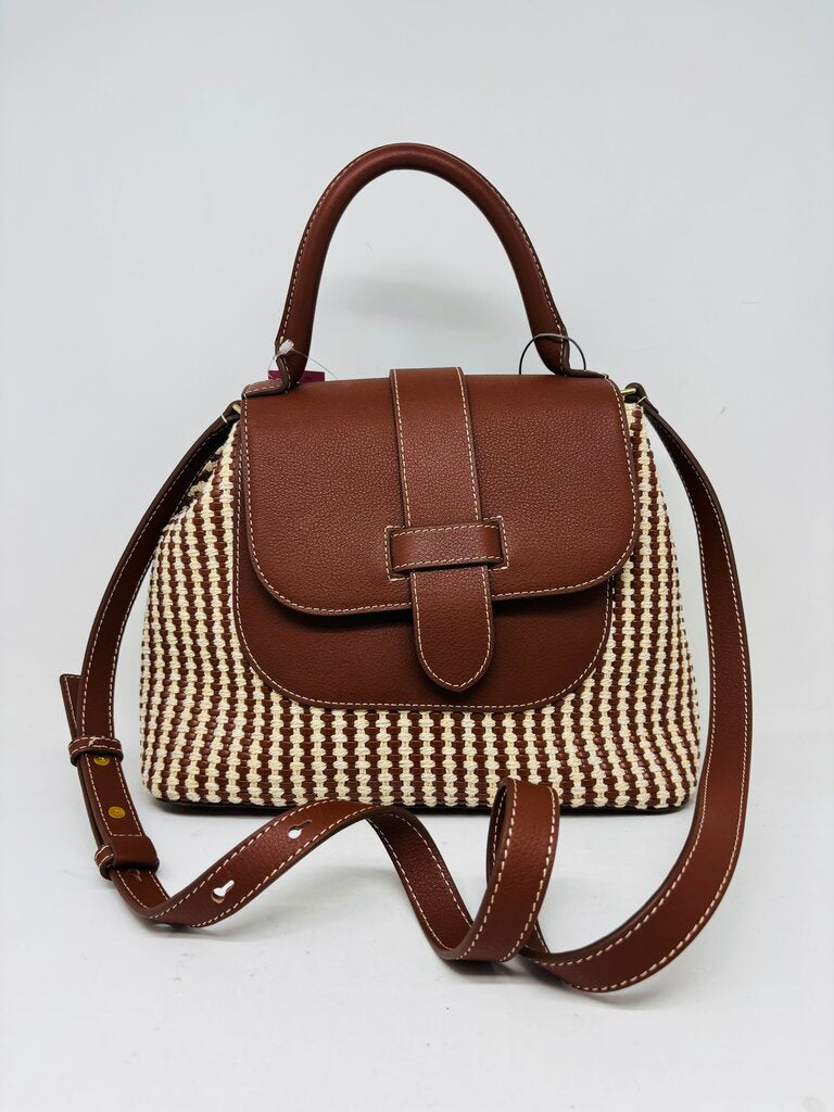 J. McLaughlin Crossbody Bag Brown/White