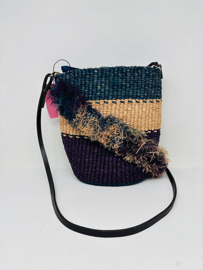 AAKS Crossbody Bag Tan/Purple