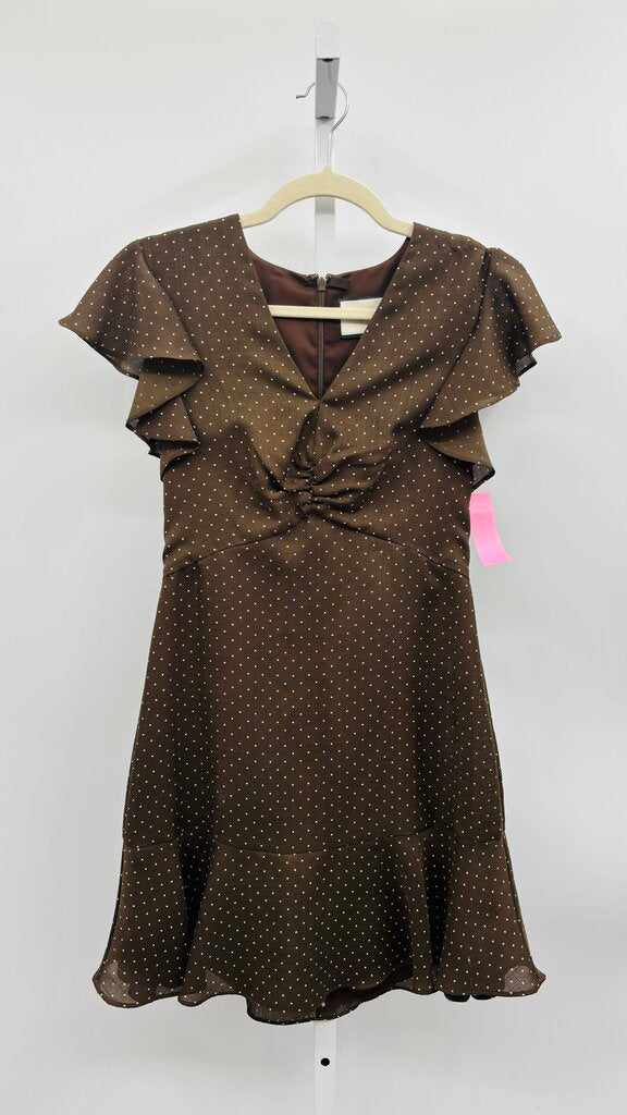 Alexis Dress Brown Est XS