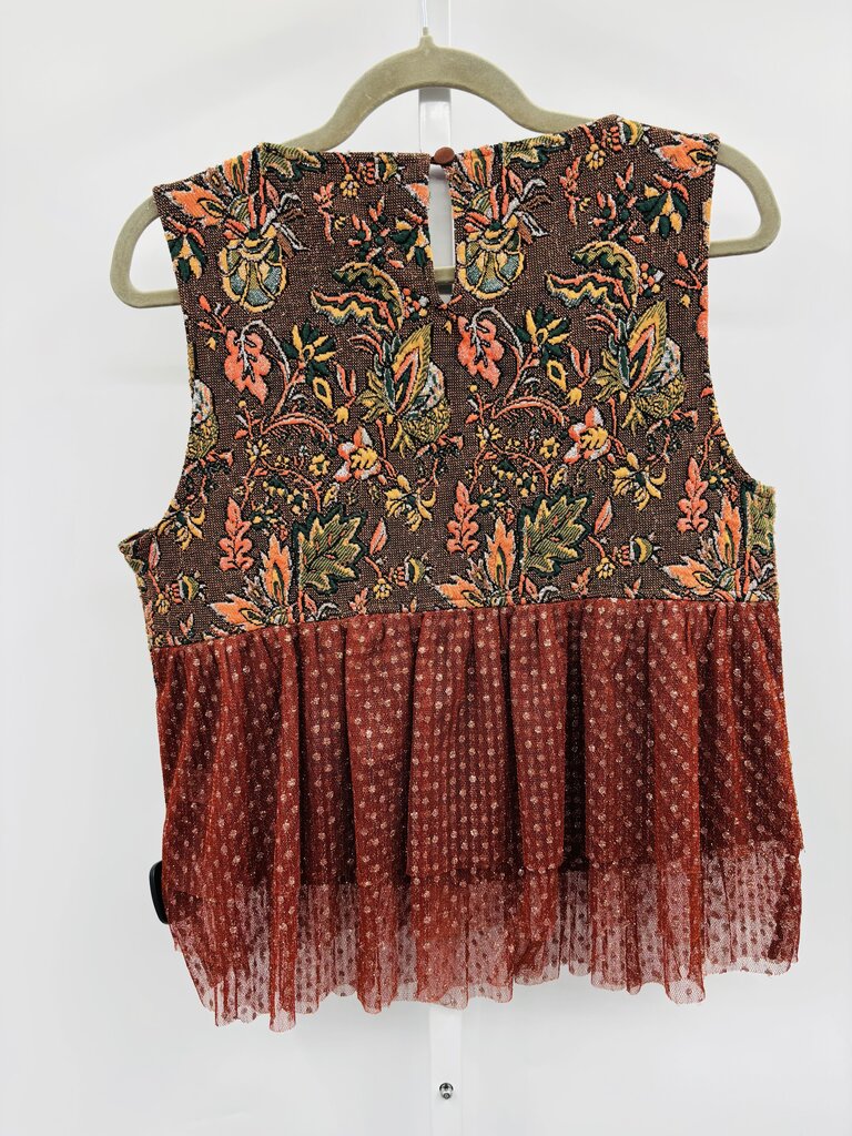Eva Franco Top Brown M