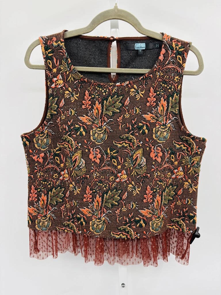 Eva Franco Top Brown M