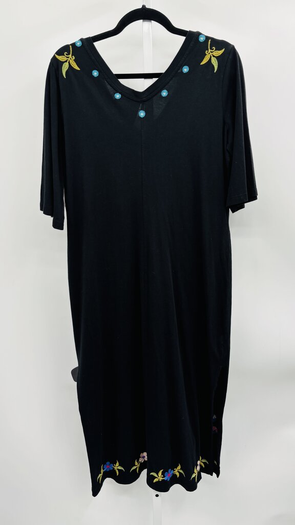 Johnny Was Dress Black Multi S