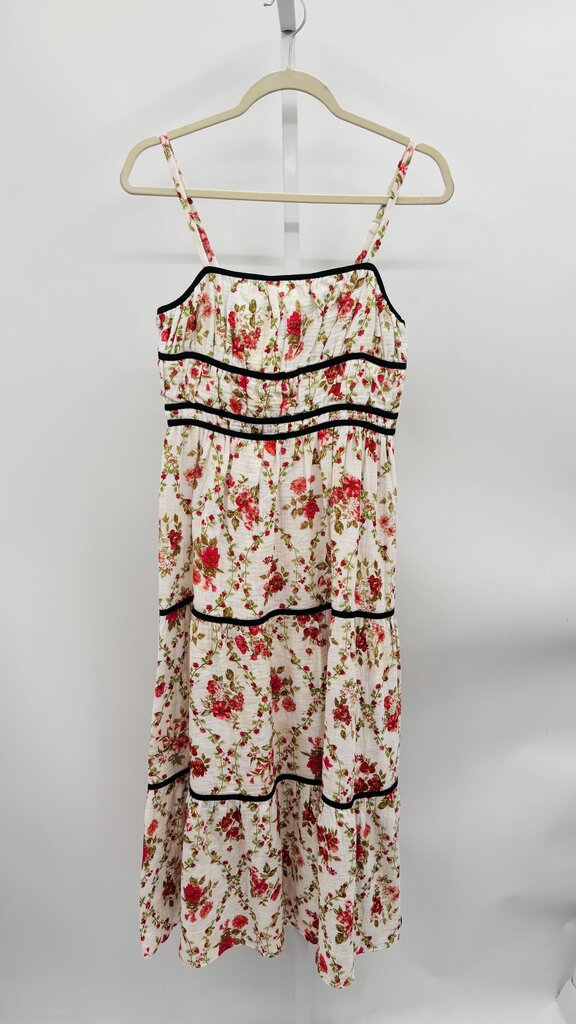 Mystree Maxi Dress White Multi S